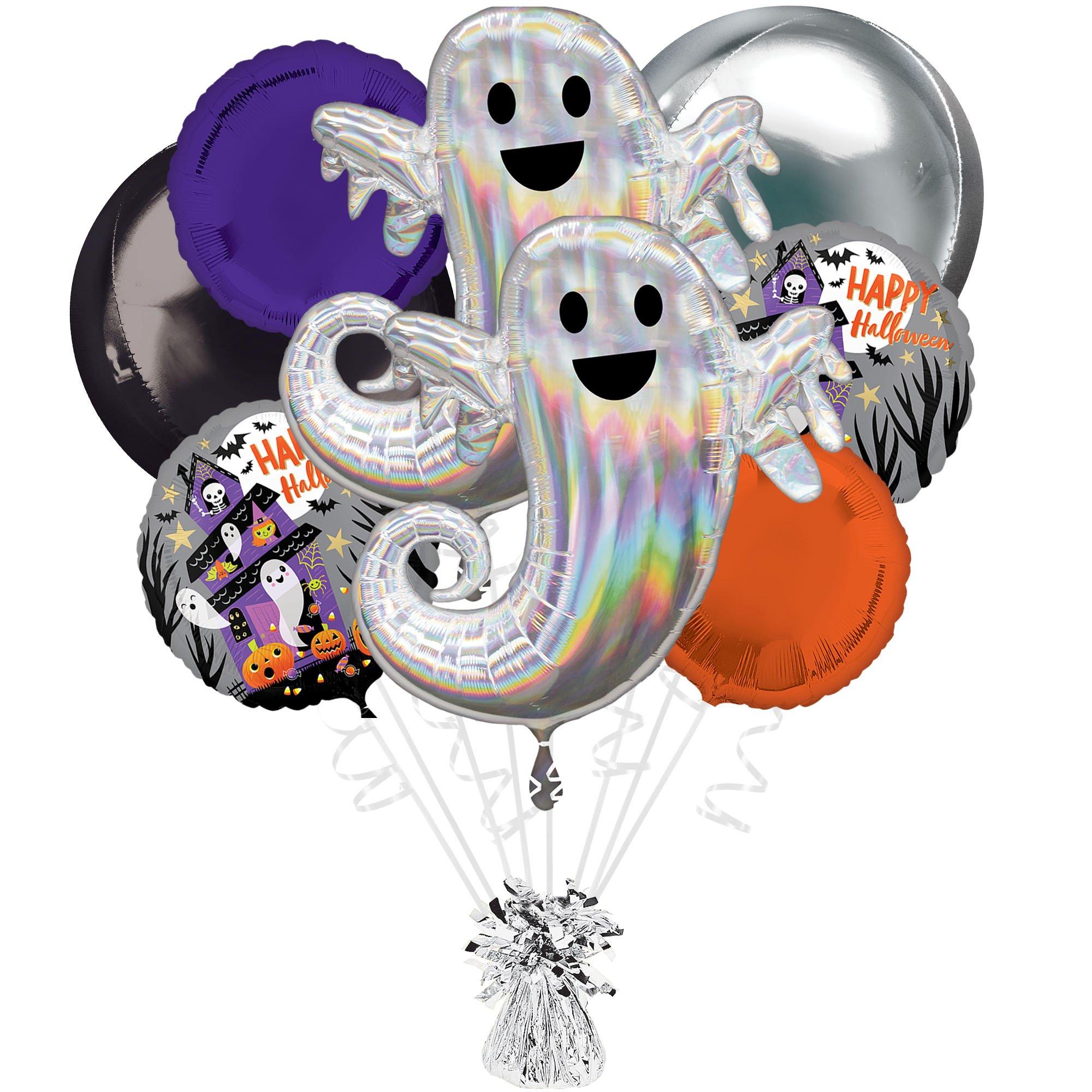 Haunted House Halloween Foil Balloon Bouquet